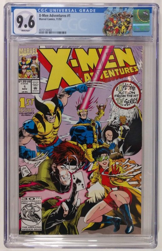 X-Men Adventures #1, 1st appearance of Morph from the animated X-Men Adventures 