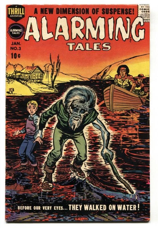 Alarming Tales #3 1958- Joe Simon - Jack Kirby - Horror FN-