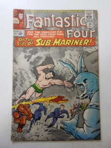 Fantastic Four #33 (1964) PR Condition page missing story complete