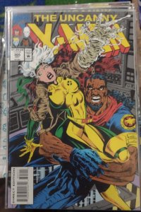 UNCANNY X-MEN #305  1993 MARVEL DISNEY bishop rogue key ist team phalanx