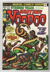 STRANGE TALES 170,171,173 avg VG- 3.5 BROTHER VOODOO