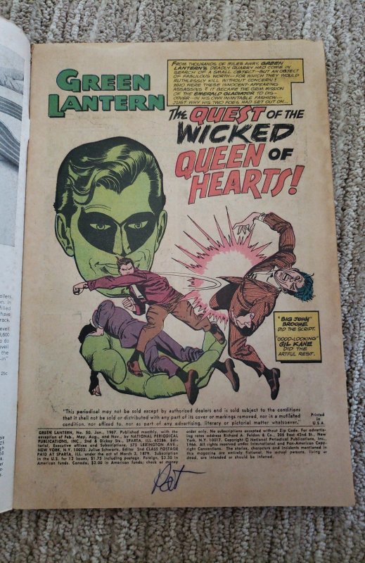 Green Lantern #50 (1967)