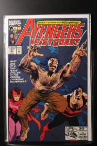 Avengers West Coast #87 Direct Edition (1992)