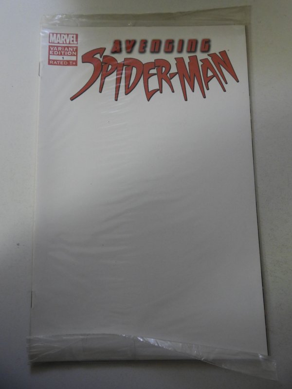 Avenging Spider-Man #1 Blank Variant in poly sealed bag