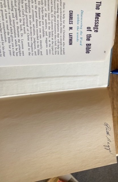 The message of the Bible, LAYMON, 1960, HCDJ