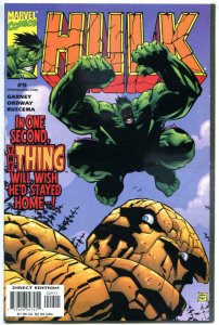 HULK #9, NM, vs The Thing, Bruce Banner, Incredible, 1999, more Marvel in store