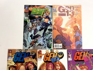 5 Gen 13 Indie Comic Books # 1 2 5 6 11 9 JS24