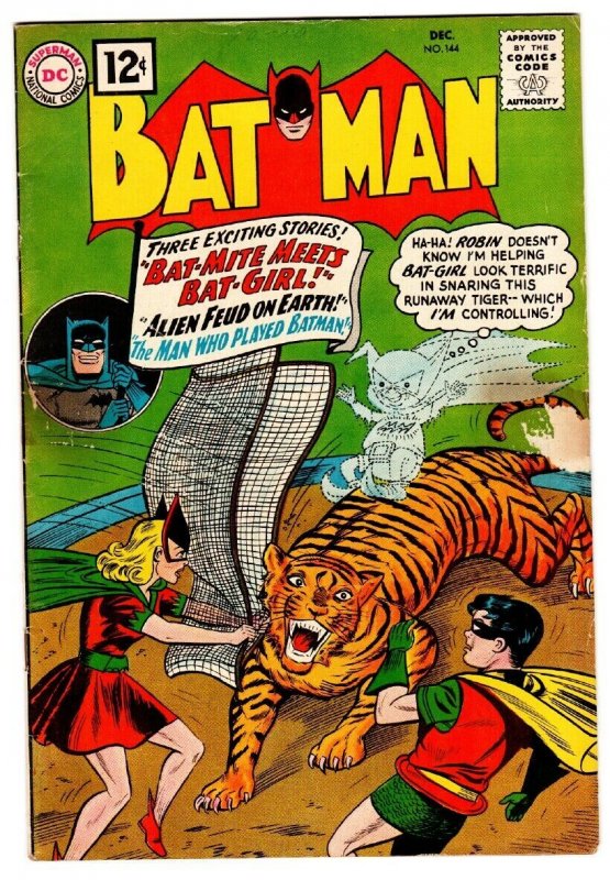 Batman #144 1961-DC-Bat-Girl issue-comic book
