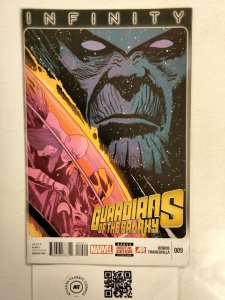 Guardians of the Galaxy #9 NM Marvel Comic Book Starlord Gamora Groot 2 HH6