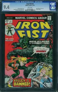 Iron Fist #2 (1975) CGC 9.4 NM