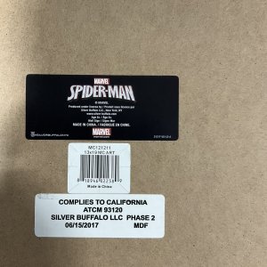 AMAZING SPIDER-MAN WOOD WALL ART 13X19 PLAQUE MARVEL