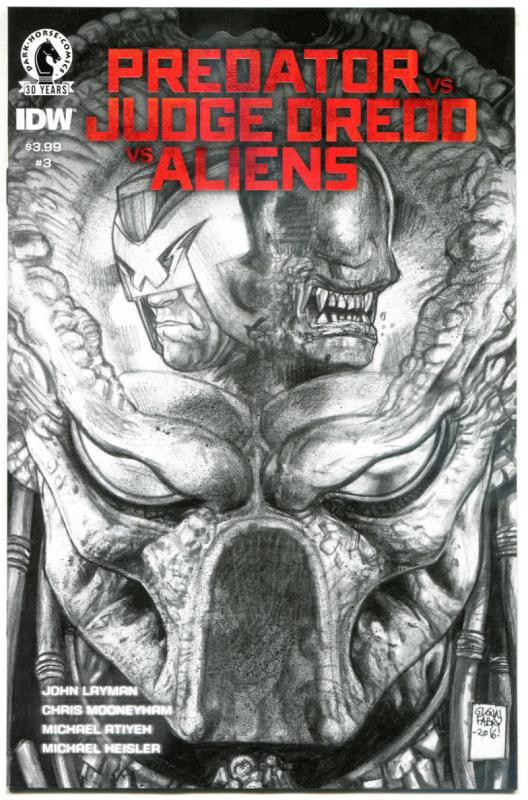 PREDATOR vs JUDGE DREDD vs ALIENS vs #1 2 3 4 B, NM, Horror, more in store, 1-4