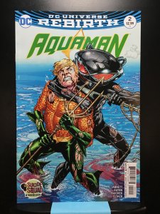 Aquaman #2 Brad Walker / Drew Hennessy Cover (2016)