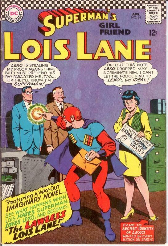 LOIS LANE 64 VG April 1966 COMICS BOOK