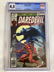 Daredevil #158 - CGC 4.5 - 1979 - 1st Frank Miller! Origin/death Death-Stalker!