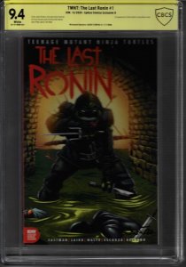 TMNT The Last Ronin #1 Grade CBCS 9.4 Store Exclusive Signed By Jason Flowers GB