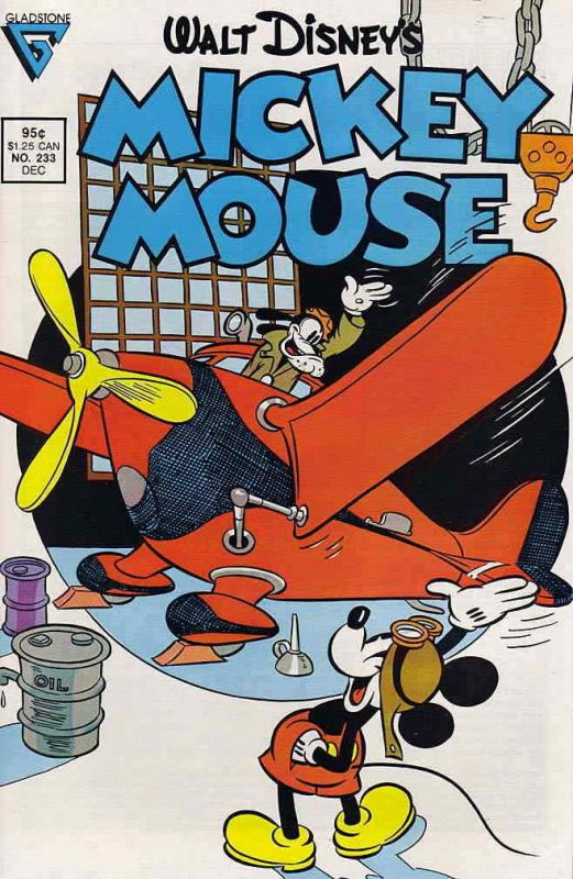 Mickey Mouse (Walt Disney’s…) #233 FN; Dell | save on shipping - details inside