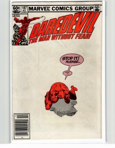 Daredevil #187 (1982) Daredevil [Key Issue]