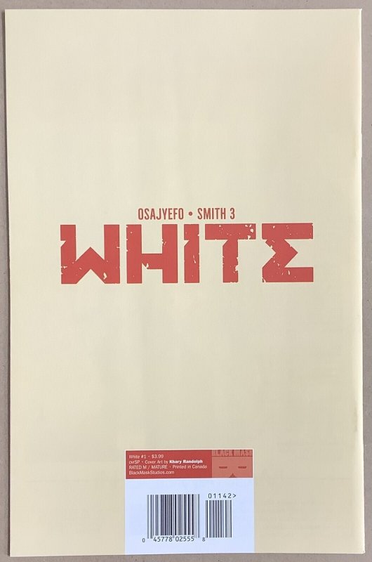 White #1 Second Printing (2021, Black Mask) NM+