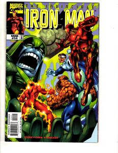 Lot Of 11 Iron Man Marvel Comic Books # 11 12 13 14 15 16 (2) 17 18 19 20 CR41