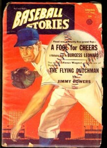 BASEBALL STORIES 1952 SPRING-HONUS WAGNER STORY FR/G