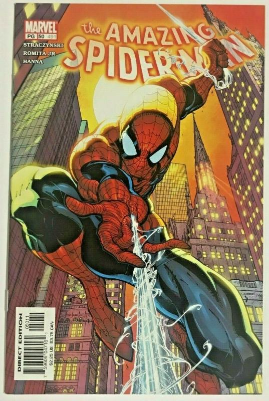 AMAZING SPIDER-MAN#50 VF/NM 2003 J SCOTT CAMPBELL COVER MARVEL COMICS