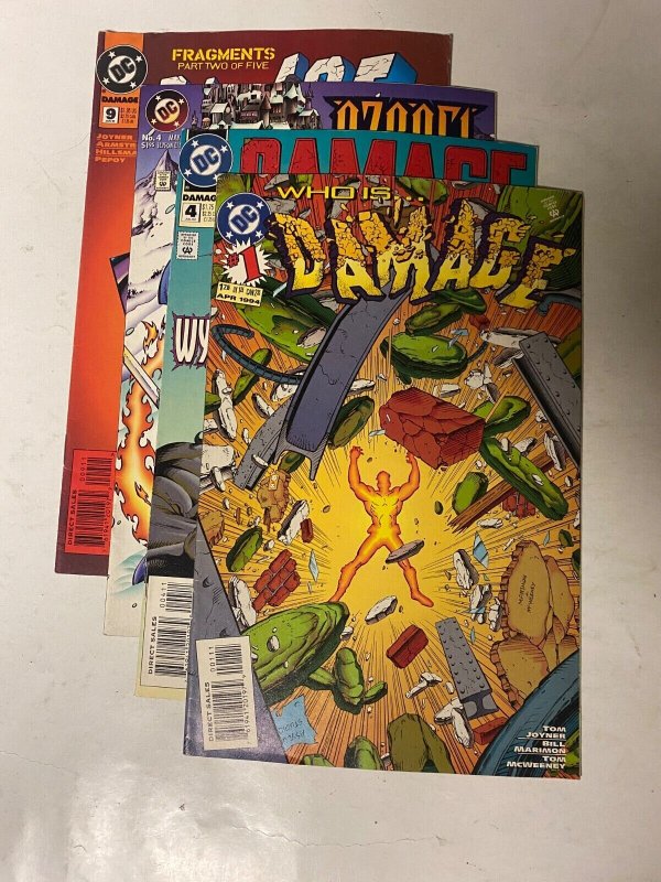 4 DC comic books Damage #1 4 9 Azrael #4 66 KM28