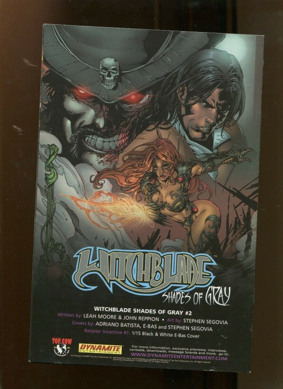 WITCHBLADE #1 (9.2) SHADES OF GRAY! 2007