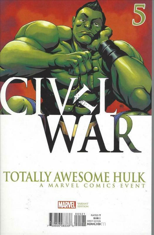 Totally Awesome Hulk, The #5A VF; Marvel | save on shipping - details inside