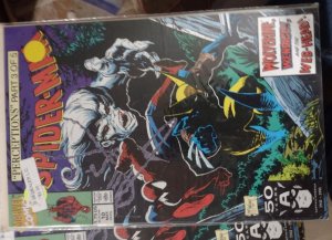 SPIDER-MAN # 10  MARVEL 1991  MCFARLANE  perceptions pt 3 WENDIGO