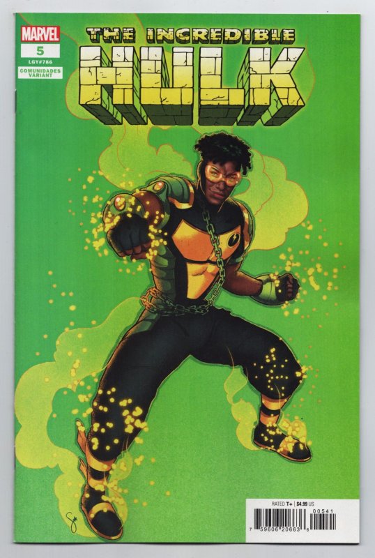 Incredible Hulk #5 Souza Comunidades Variant (Marvel, 2023) NM