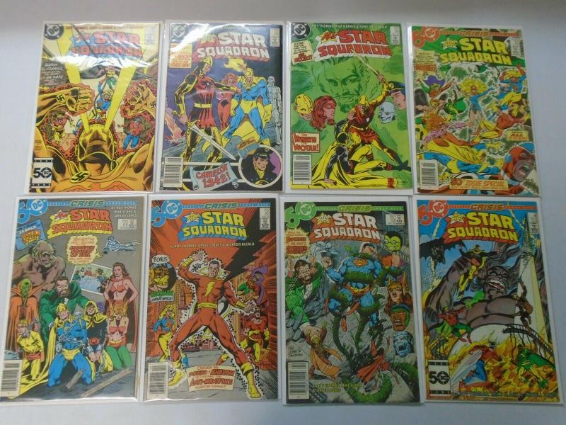 All Star Squadron comic lot 52 pieces from:#1-67 & 3ANN 6.0 FN (1981-87)