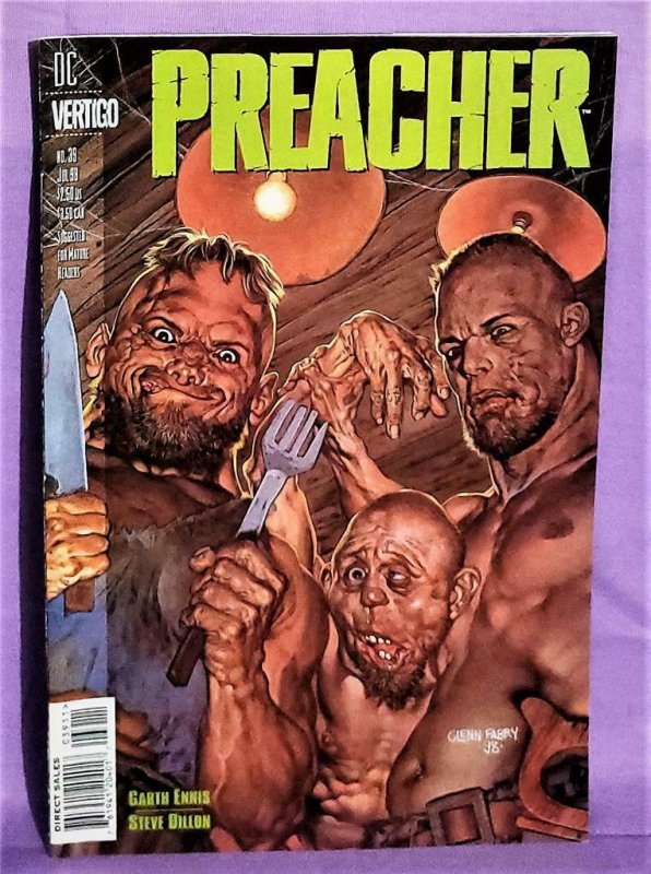 Garth Ennis THE PREACHER #39 Steve Dillon Glenn Fabry Cover (DC, 1998)!