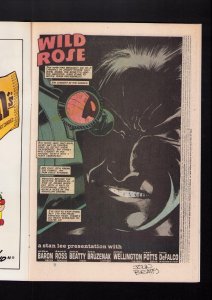 Punisher #7 - INTERIOR PAGE SIGNED BY JOHN BEATTY! (7.5/8.0) 1986