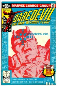 DAREDEVIL #167 (Nov1980) 7.0 FN/VF  Frank Miller & Klaus Janson 1st App. MAULER