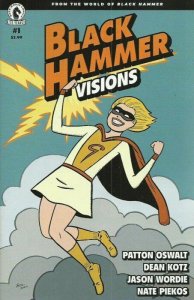 Black Hammer Visions #1 Hernandez & Stewart Variant Dark Horse Comics 2021