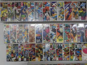 Huge Lot 140+ Comics W/ Wolverine,  X-Men, Spider-Man+ Avg VF Condition