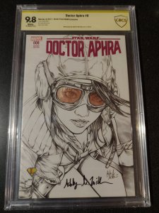​DOCTOR APHRA #8 CBCS 9.8 SIGNATURE SERIES SIGNED BY ASHLEY WITTER
