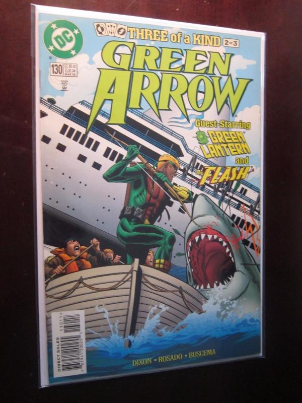 Green Arrow (1987 1st Series) #130 - 8.5 VF+ - 1998