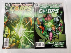 4 DC comic books Green Lantern Corps #5 47 Lantern Corps Recharge #2 3 85 KM19