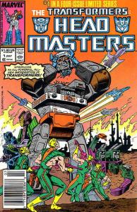 Transformers, The: Headmasters #1 FN ; Marvel