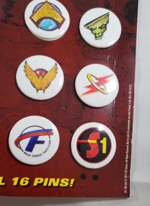 Flashpoint 16 Pin Collection 2011 DC Comics Retail Promotional Display