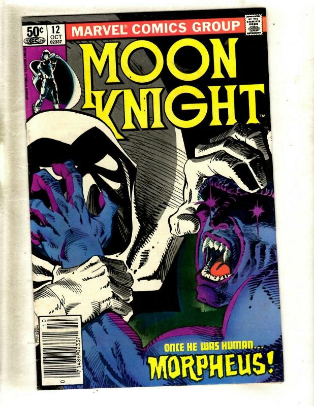 Lot Of 5 Moon Knight Marvel Comic Books #8 9 10 11 12 VF/NM Range Hulk Thor JF23