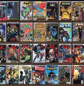 Huge Lot 140+ Comics with Superman / Batman, Batman And Robin, Jla & More!