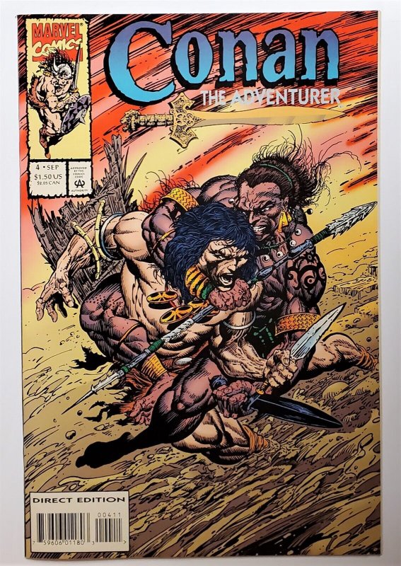 Conan the Adventurer #4 (Sep 1994, Marvel) VF/NM  