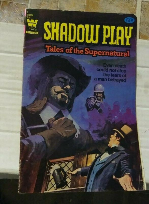 shadow play -tales of the supernatural # 1 1982 whitman/ western publishing  