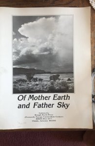 Of mother earth and father sky a photographic study of Navajo culture, 1983,69p