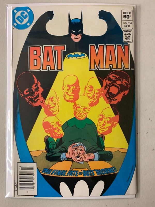 Batman #354 newsstand 8.5 (1982)