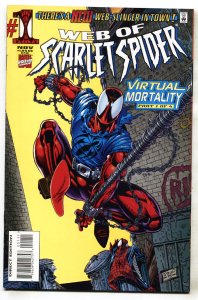 Web of Scarlet Spider #1 1995 First issue comic book-Marvel NM-