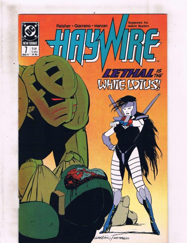 Lot of 5 Haywire DC Comic Books #3 4 5 6 7 TW42 